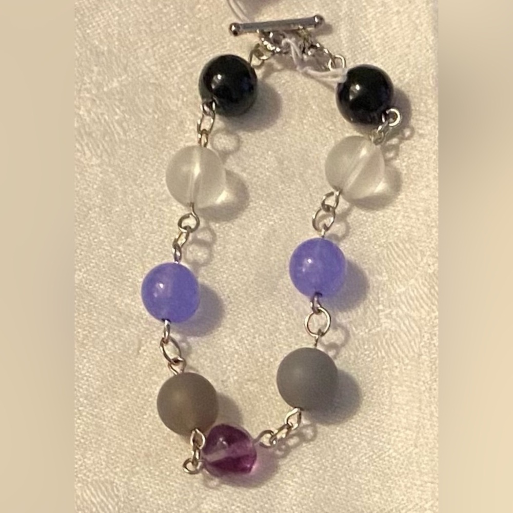 Multiple crystal bracelet